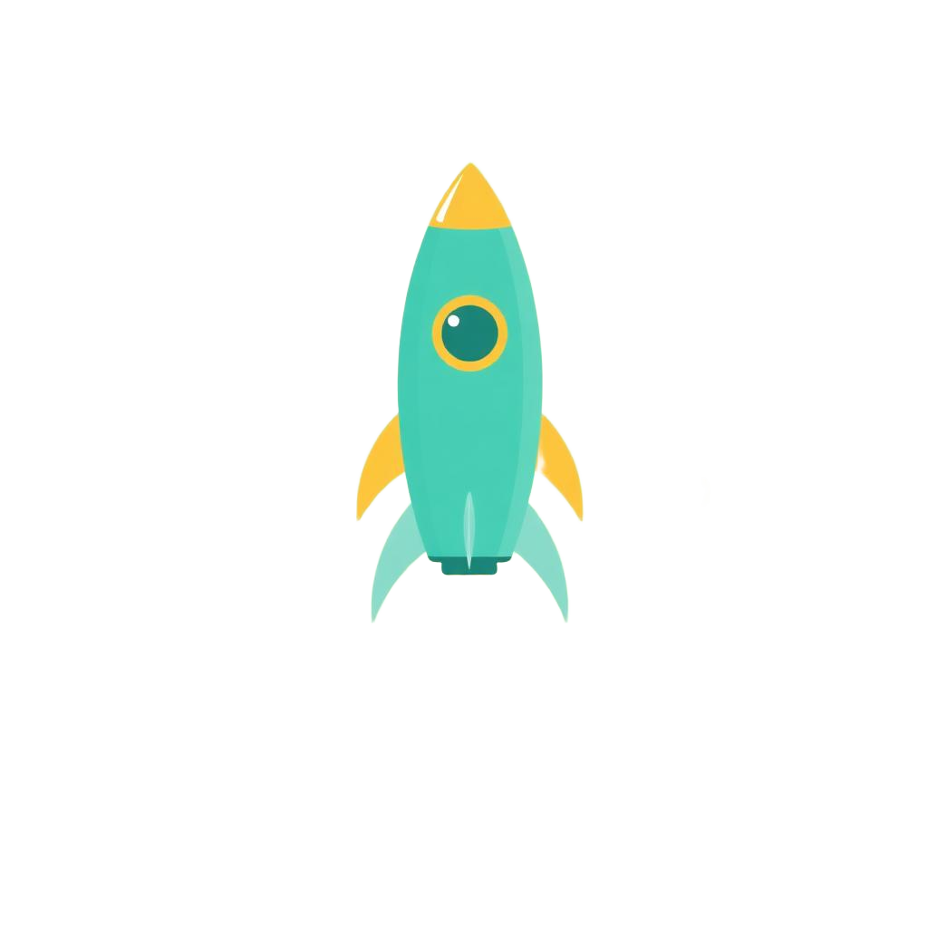 رسم توضيحي لصاروخ ينطلق